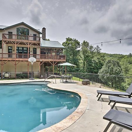 Expansive Home On 16 Acres With Smoky Mountain Views Murphy Eksteriør bilde